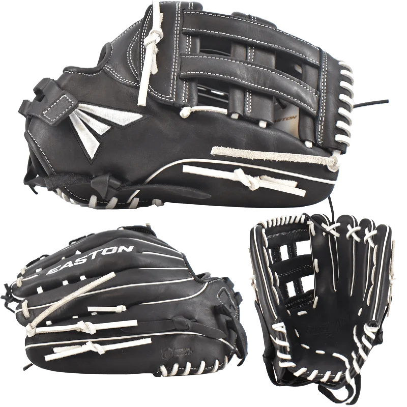 Easton Small Batch No. 63 Slowpitch Softball Glove - Black/White