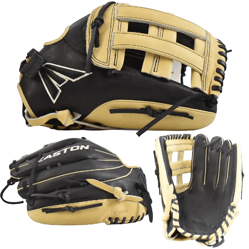 Easton Small Batch No. 65 Slowpitch Softball Glove - Black/Camel