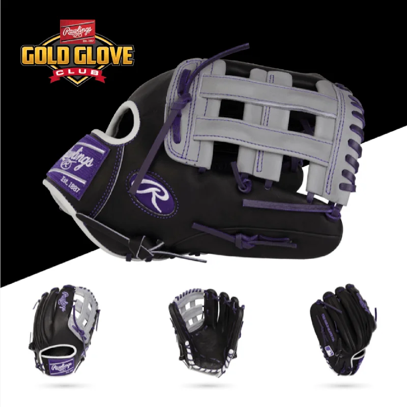 2022 Rawlings Heart of the Hide 12.25″ Dec22' Gold Glove Club - PROKB17BGP