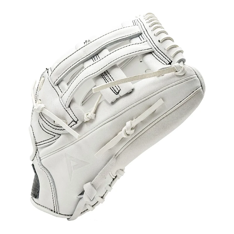 Anarchy Kip Leather Premium Softball Fielding Glove - AFG011 (Whiteout)