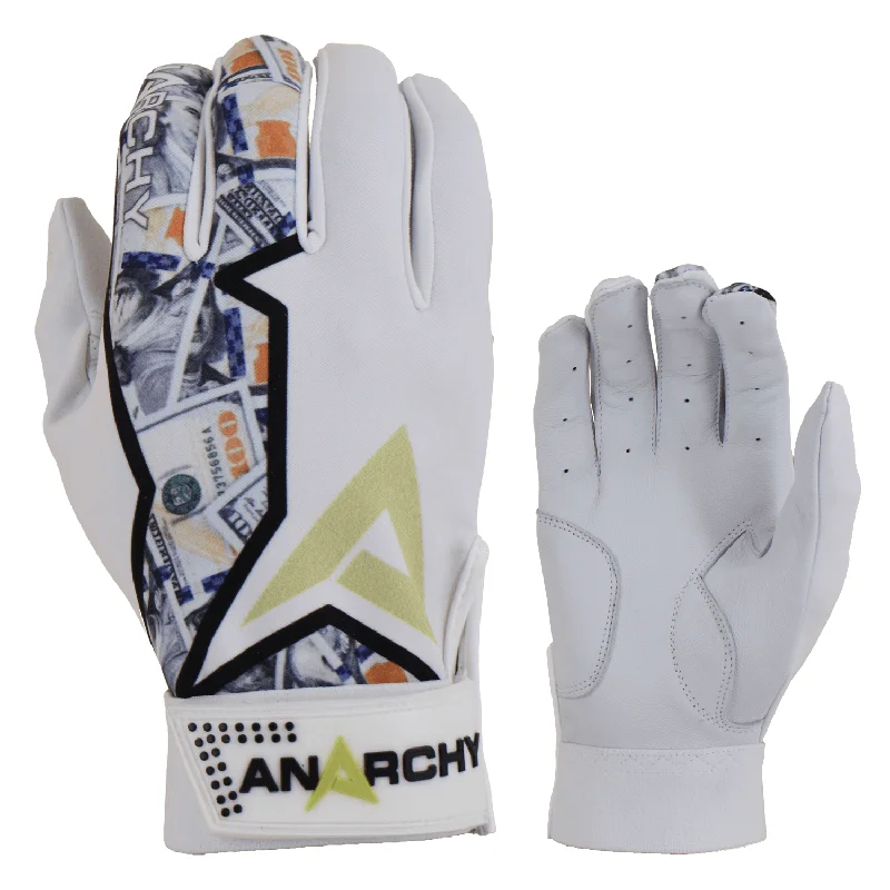 Anarchy Premium Batting Gloves- The Benjamins