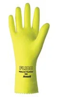 Ansell FL100 Unsupported 17 Mil Natural Latex Glove