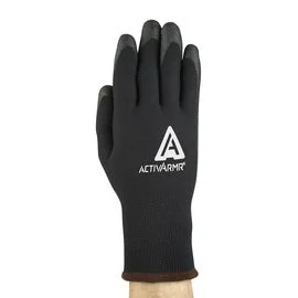 Ansell Black ActivArmr® PVC Acrylic/Nylon Lined