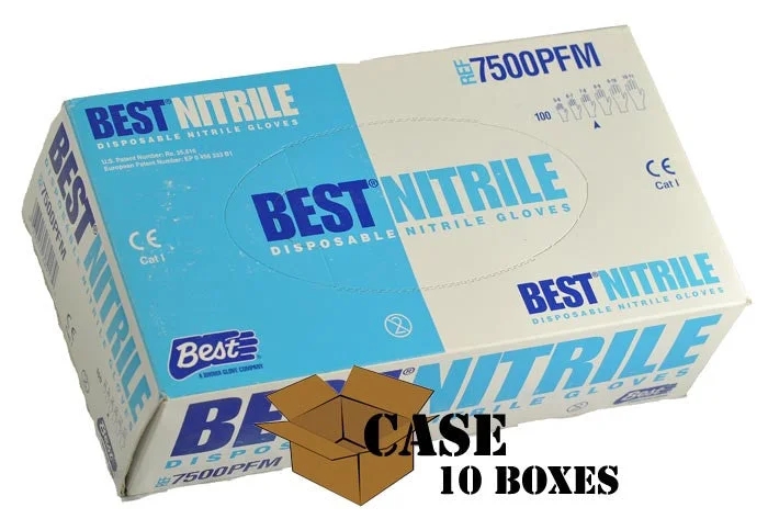 Best - Nitrile Gloves, Pebble Finish - Case