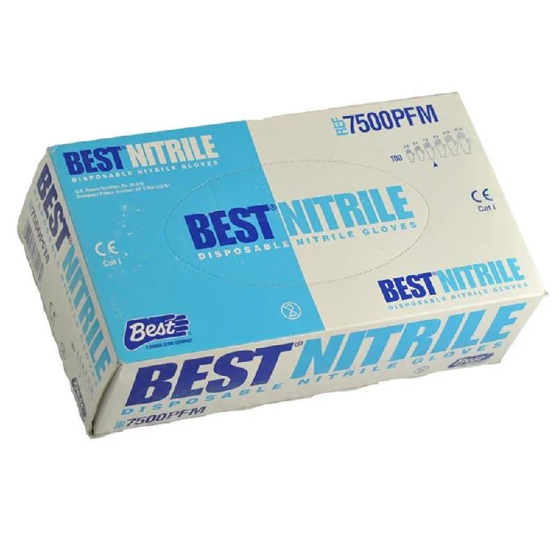 Best - Nitrile Gloves, Pebble Finish - Box