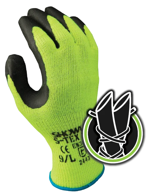 Best S-TEX Cut Resistant Coated Work Gloves - ANSI Cut Level 4