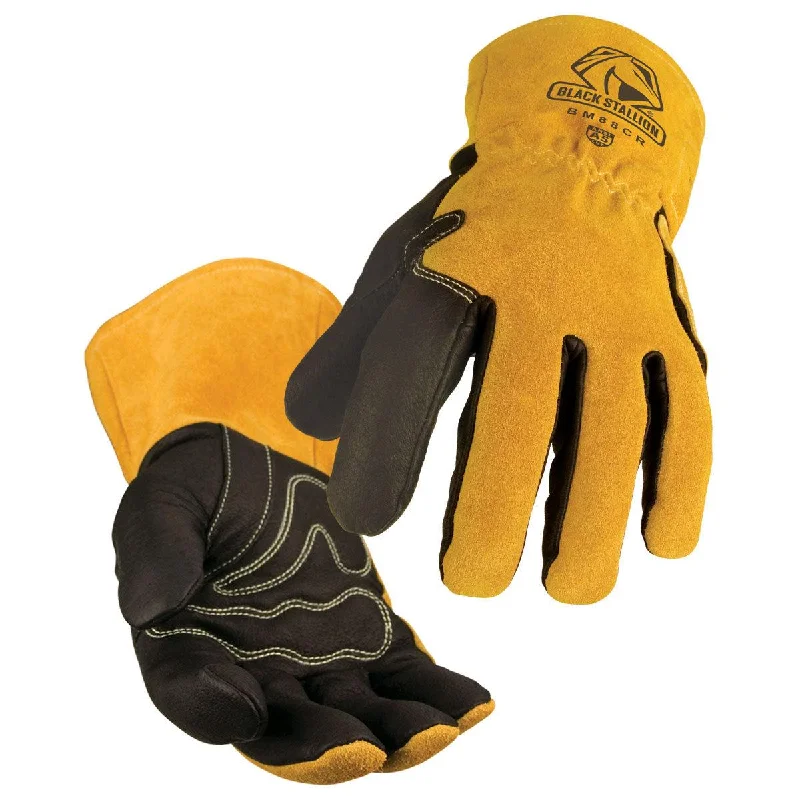 Black Stallion A5 Cut Resistant Pigskin & Cowhide MIG Glove - BM88CR