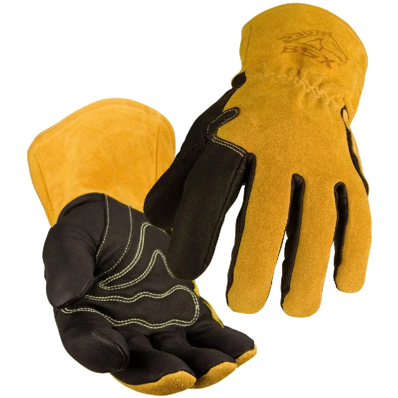 Black Stallion BSX Premium Grain Pigskin & Cowhide MIG Glove - BM88