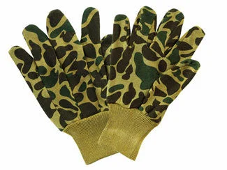 Camouflage Jersey Gloves