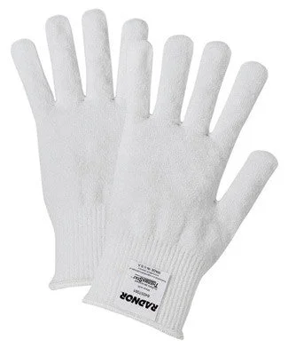 Radnor White ThermaStat Polyester Insulating Cold Weather Gloves With Knit Wrist