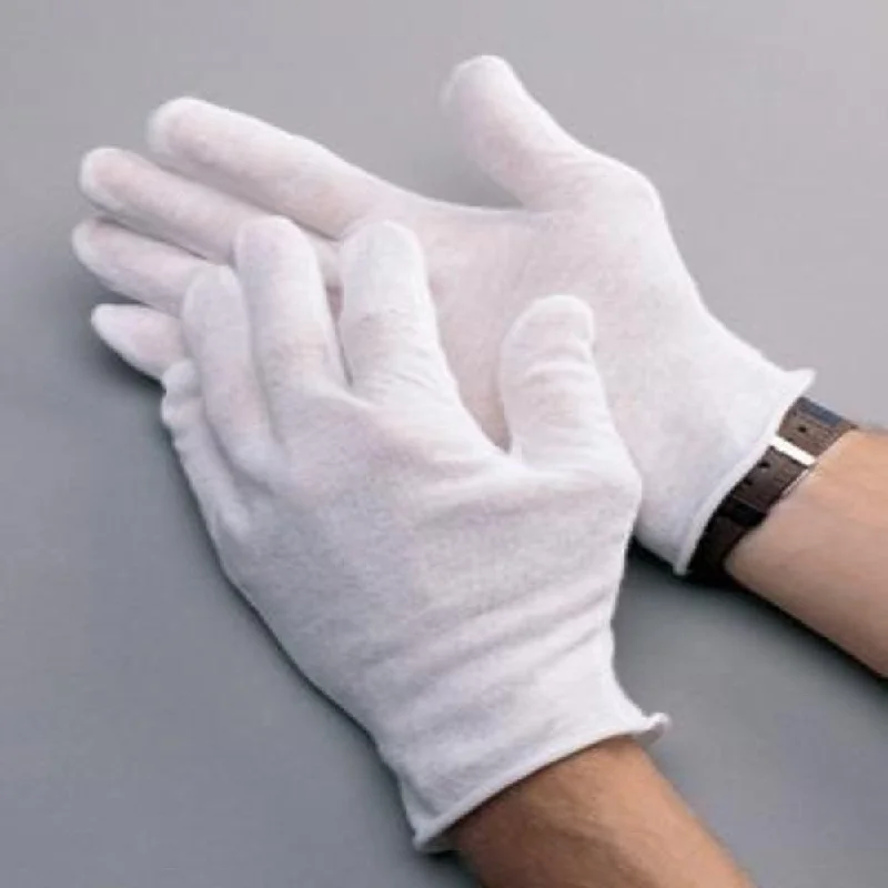 Cotton Inspection Gloves - Dozen