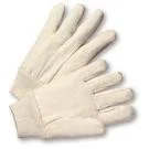 Cotton/Poly Canvas Reversible Knitwrist Gloves