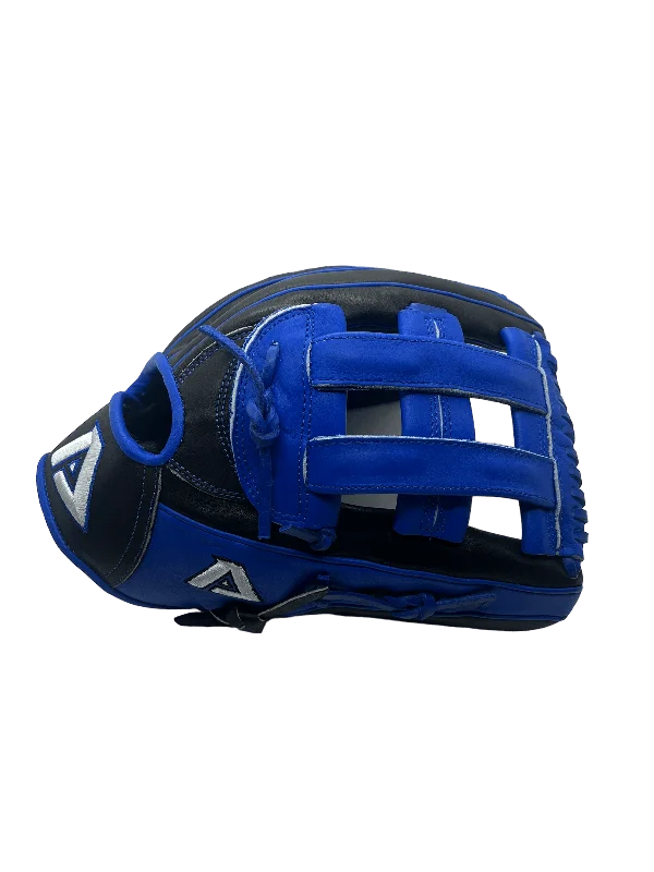 Akadema Torino Series 12.75” Inch H Web Blue Black Outfield Glove