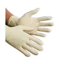 High Five Small Natural 9 1/2" E-Grip Max 5.1 mil Latex Ambidextrous Non-Sterile Exam Grade Powder-Free Disposable Gloves With Textured Finish And Beaded Cuff