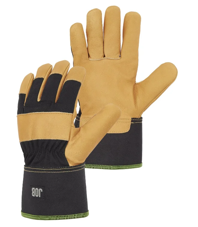 Hestra JOB Unisex Leather Construction Gloves #72983-701