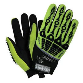 HexArmor Chrome Series Cut 5 Impact Hi-Vis SuperFabric Cut Resistant Gloves