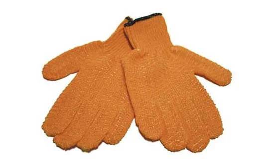 Honeycomb String Knit Gloves