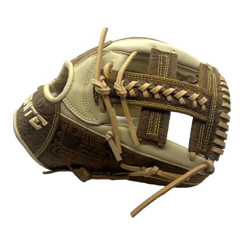 Ignite Glove Co 11.5” Inch OG Web Western Style Brown Blonde Glove