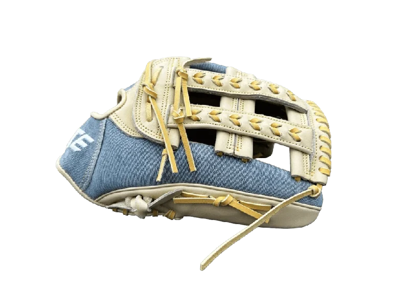 Ignite Glove Co Denim Jean 13” Inch Lace H Web Outfield Glove