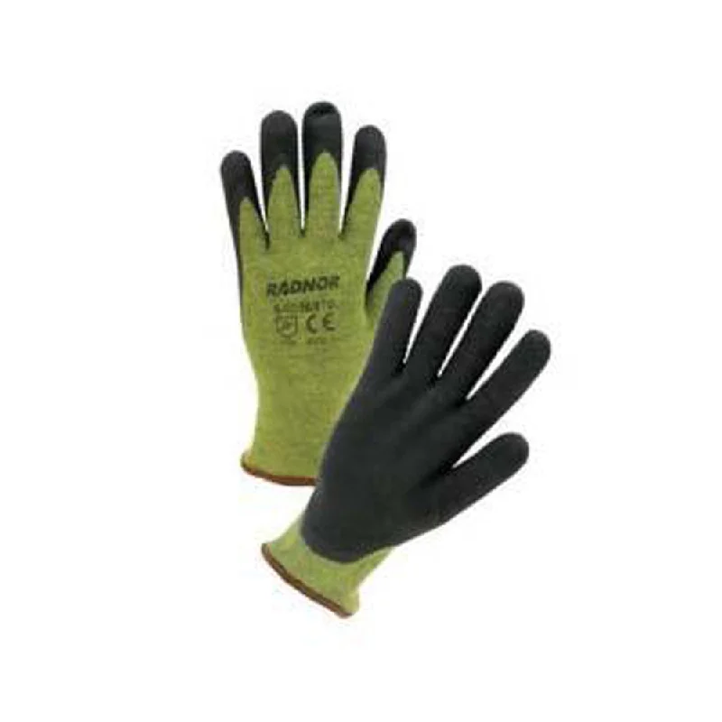 RADNOR™ Large 13 Gauge DuPont™ Kevlar®, Nitrile And Stainless Steel Cut Resistant Gloves With Foam Nitrile Coated Palm & Fingers