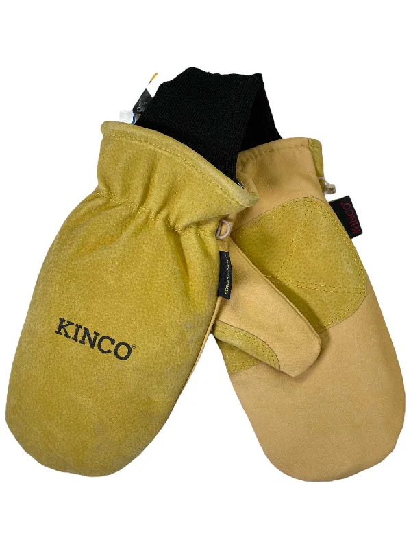 Kinco Lined PG and Suede Pigskin Ski Mitt + Omni Cuff