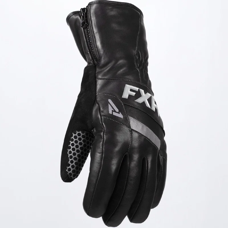 Men's Leather Short Cuff Glove