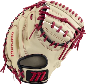 Marucci Oxbow M Type 33.5" Solid Back Catcher Mitt/Glove - MFG2OX235C1-CM/BK