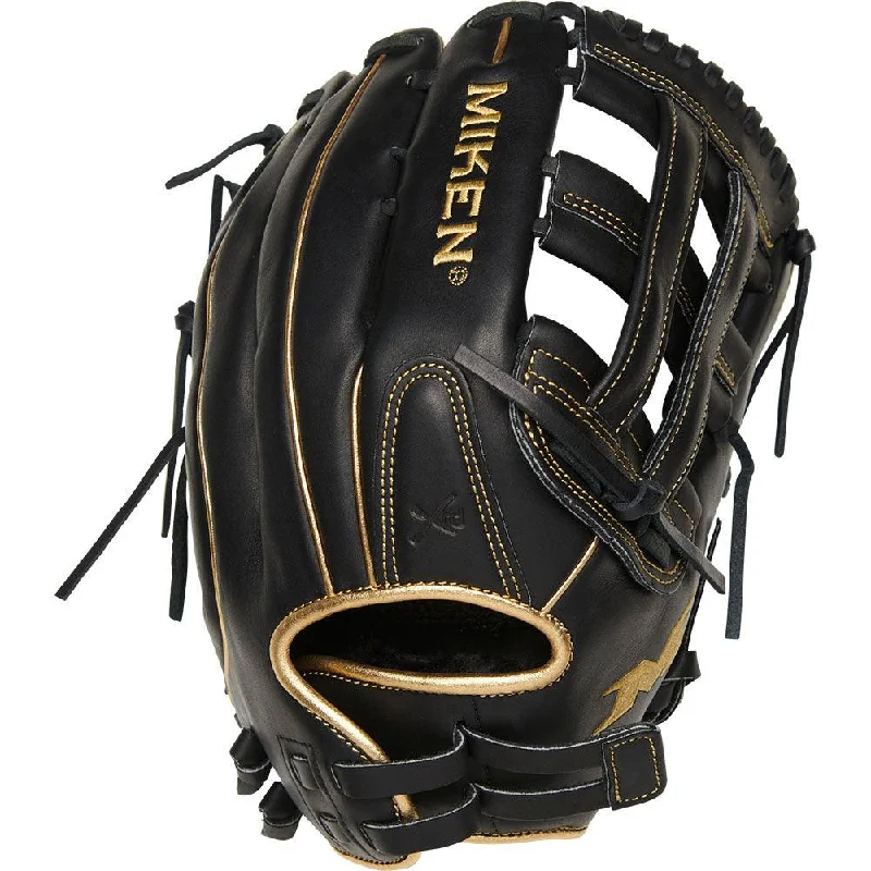 Miken Black Gold PRO Series 14" Slowpitch Fielding Glove - PRO140-BG