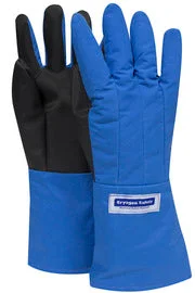 National Safety Apparel Large 3M™ Scotchlite™ Thinsulate™ Lined Teflon™ Laminated Nylon Mid-Arm Length Waterproof Cryogen Gloves