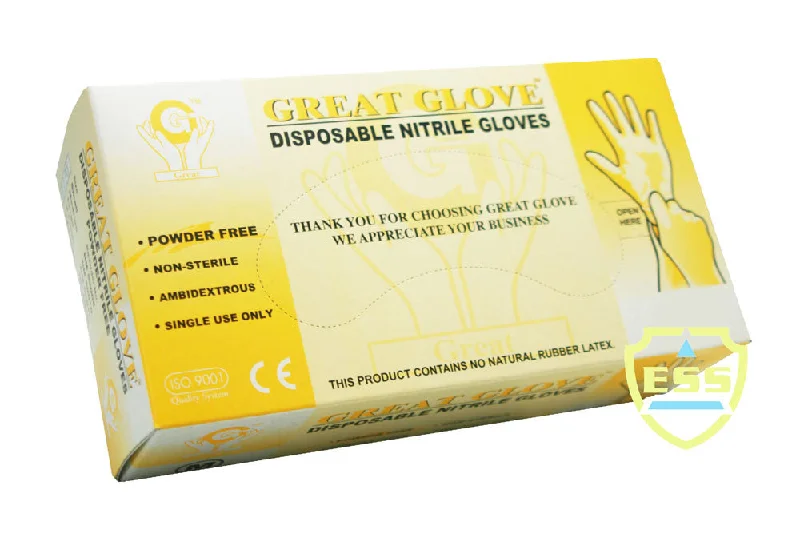 Great Glove - Nitrile Powder-free Gloves - Box