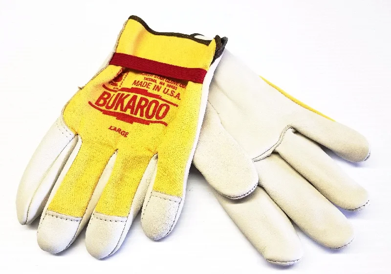 North Star Unlined Bukaroo Cowhide Palm Driver Gloves #310