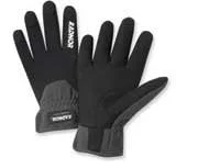 Radnor Black And Gray Synthetic Leather Gloves