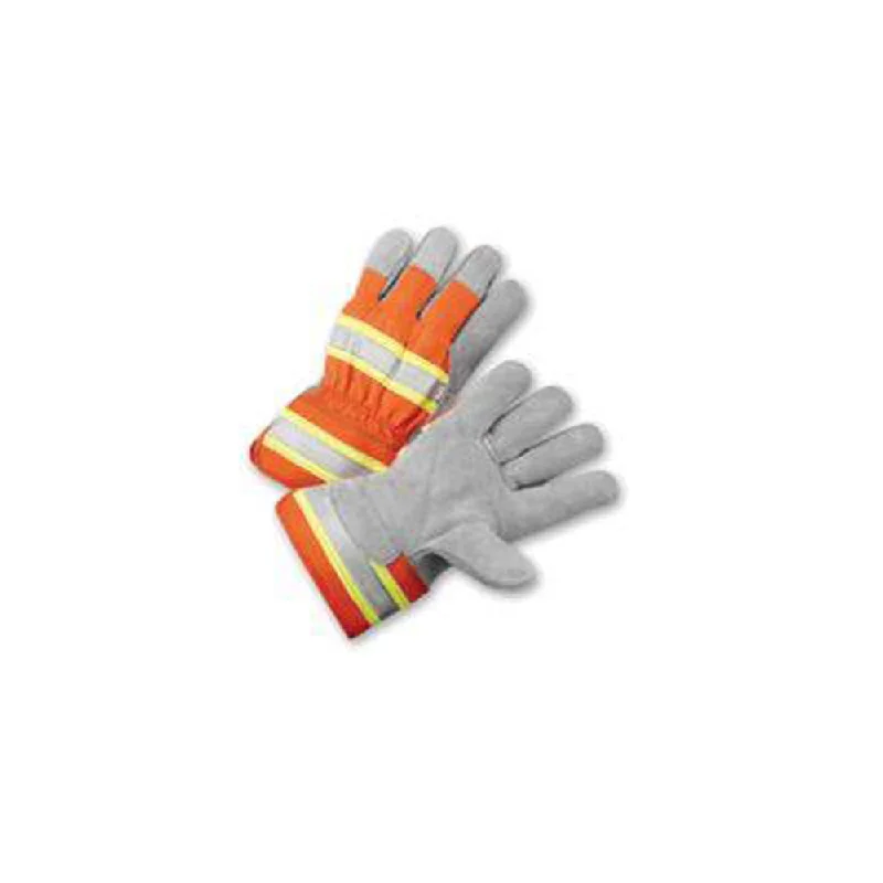 Radnor High Visibility Palm Work Gloves