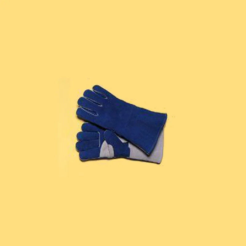 Radnor Medium Blue 14" Cotton/Foam Gloves