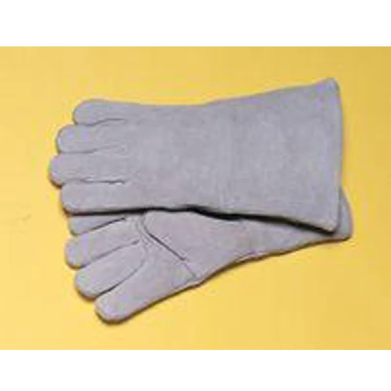 Radnor Pearl Gray 14" Left Hand Welders Glove