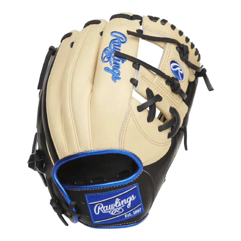 Rawlings 11.5" Inch I-Web Blonde Black Blue Heart of the Hide Infield Glove