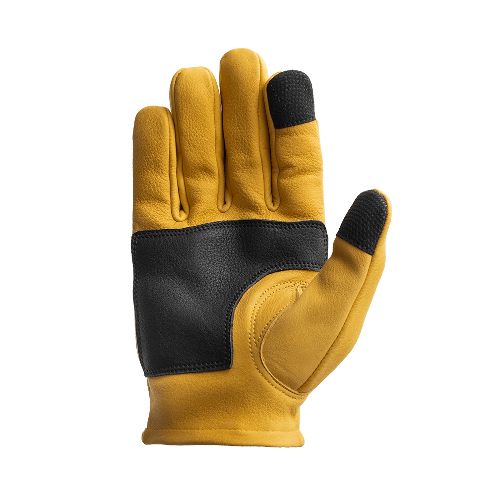 Roper DBL Palm Men's Motorcycle Leather Gloves