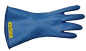 Rubber Insulating Gloves 11" Class 00 Blue Type 2