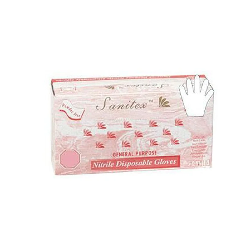 Sanitex - White Nitrile Powder-Free General Purpose Gloves - Box