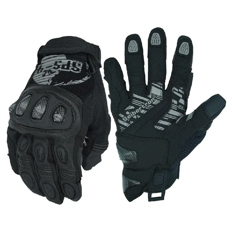 Seibertron Adult SPS-4 Winter Cold Weather Motorcycle Gloves Rainproof Riding with Touchscreen Warm Gauntlet for Men and Women