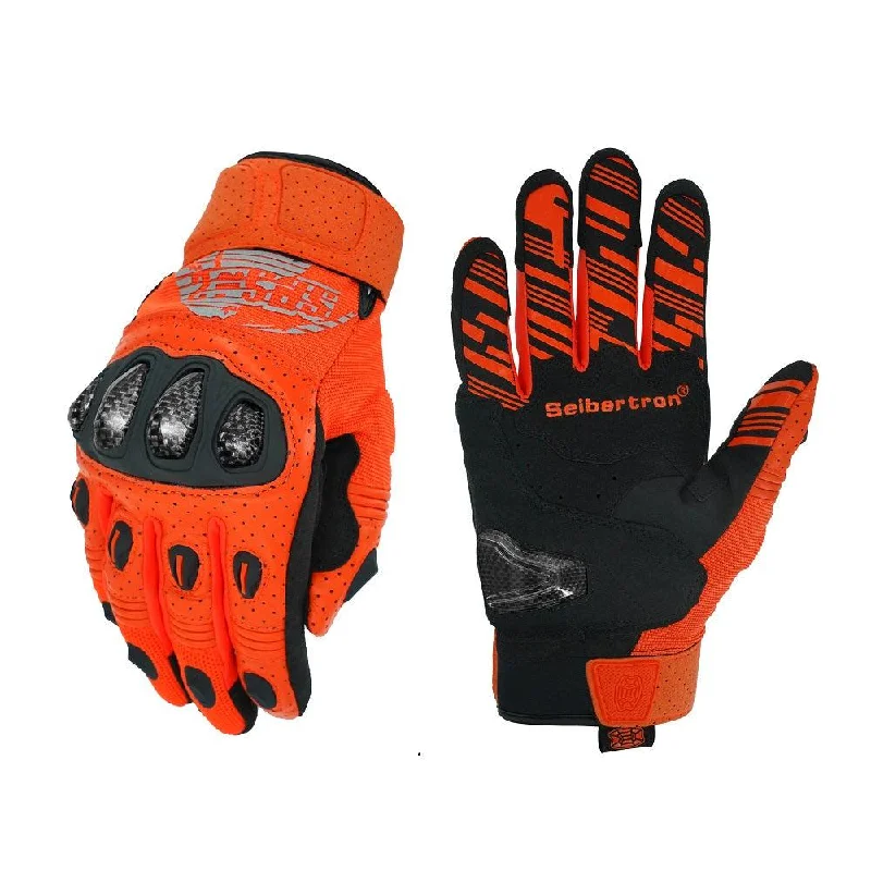 Seibertron Adult SPS-2/SPS-5 Unisex Touchscreen Road Racing Motorcycle MTB Sports Gloves