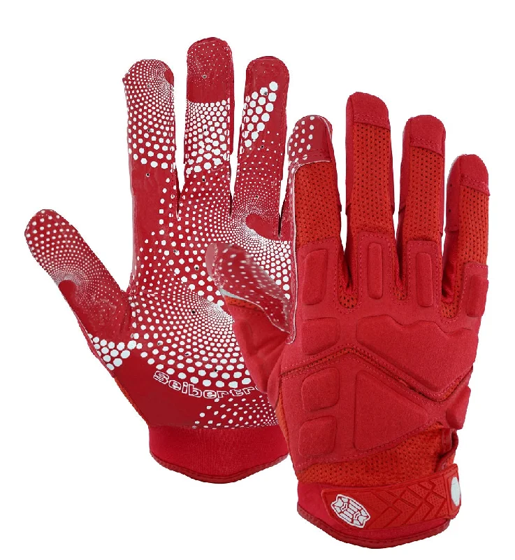 Seibertron Youth G.A.R.G 2.0 Gel Filled Patented Anti-Impact Ultra-Stick Football Sports Receiver Gloves