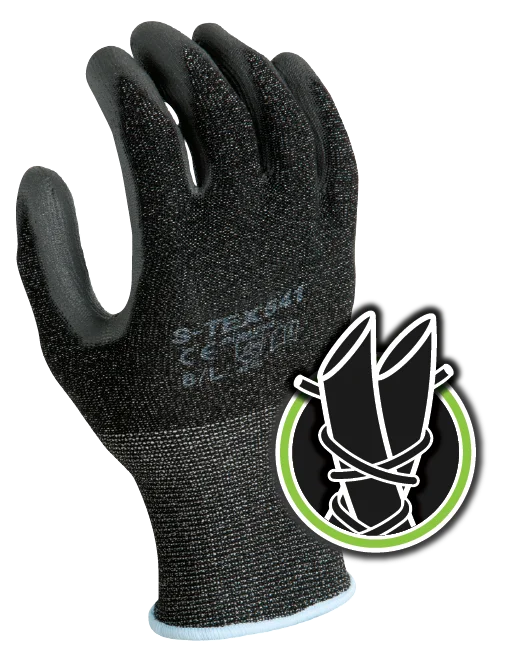 Showa Best - S-TEX 541 Cut Resistant Hagane Coil Fibre Work Gloves - ANSI Cut Level 4