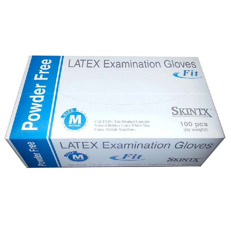 Skintx - Latex Powder-Free Exam Gloves Fit - Box