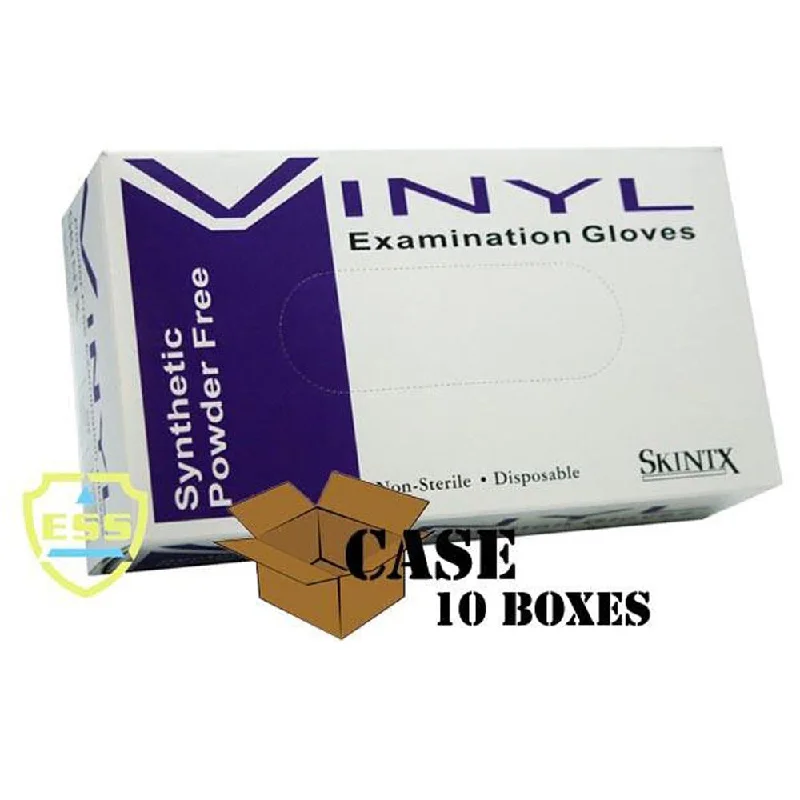 Skintx - Vinyl Powder-Free Exam Gloves - Case Size X-large