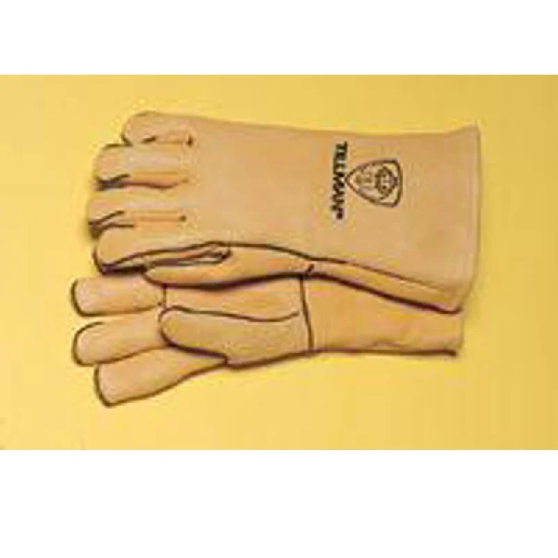 Tillman Large Gold 14" Wool Lined Gloves