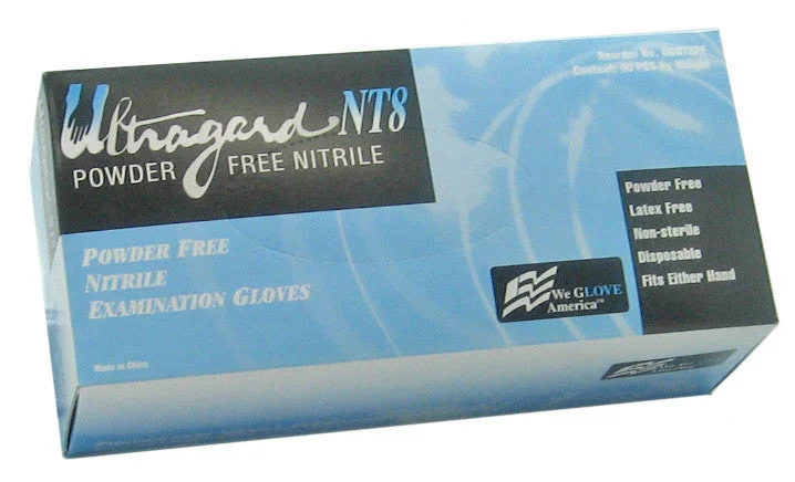 UltraGard NT8 - Powder-free Nitrile Gloves