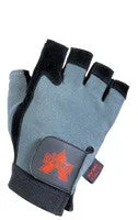 Valeo Fingerless Split-Leather Anti-Vibration Gloves