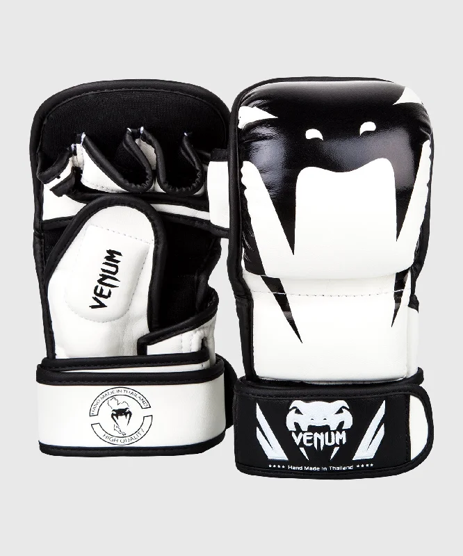 Venum Impact Sparring MMA Gloves - White/Black