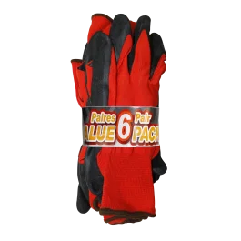 Viking® Open Road® Value Pack Polyester Gloves with Latex Coating